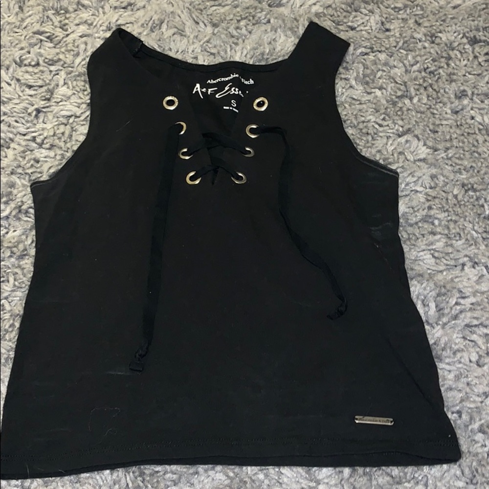 Black Crop Top